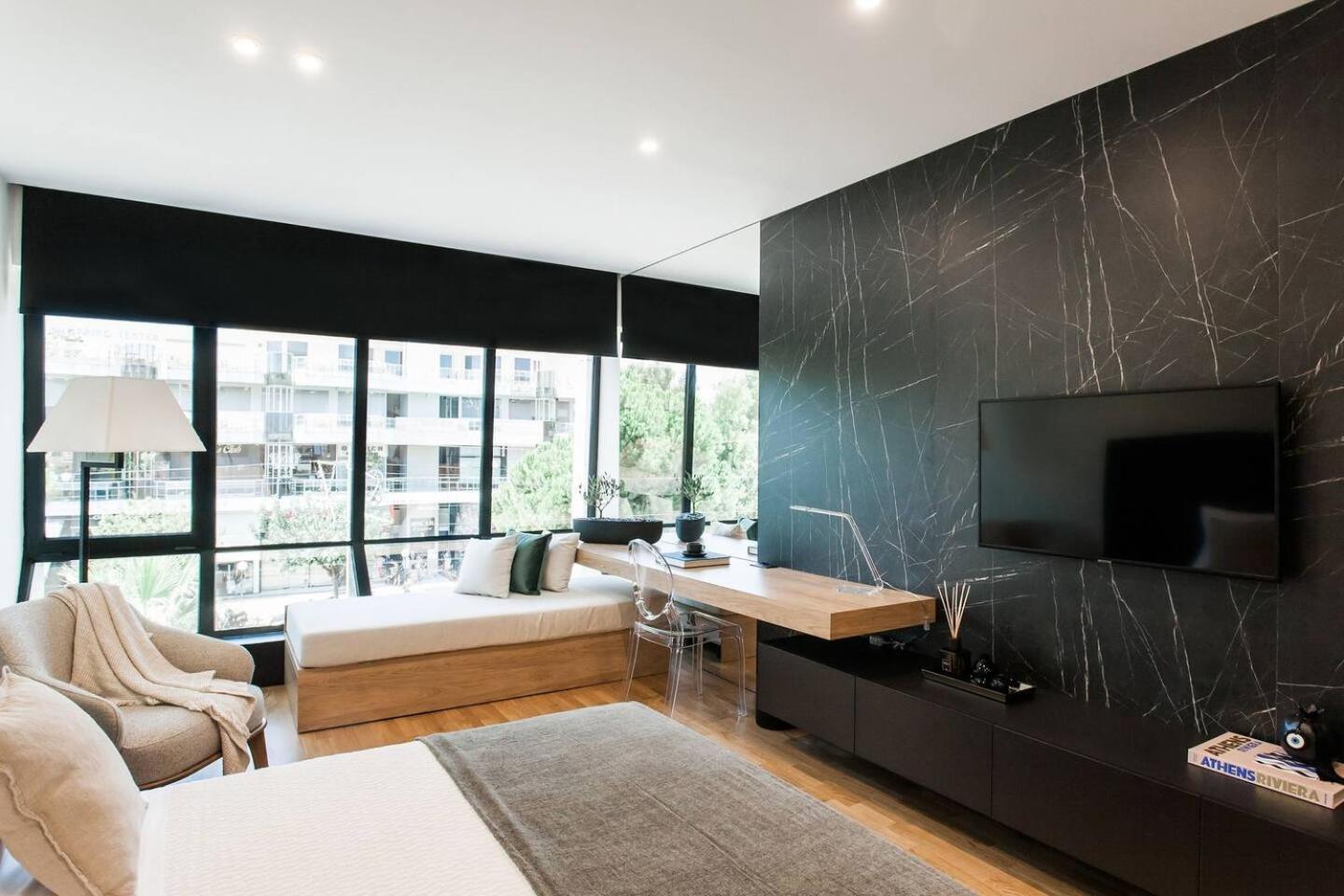 2 Sidebyside Suites In Athens Riviera By The Olon Buitenkant foto